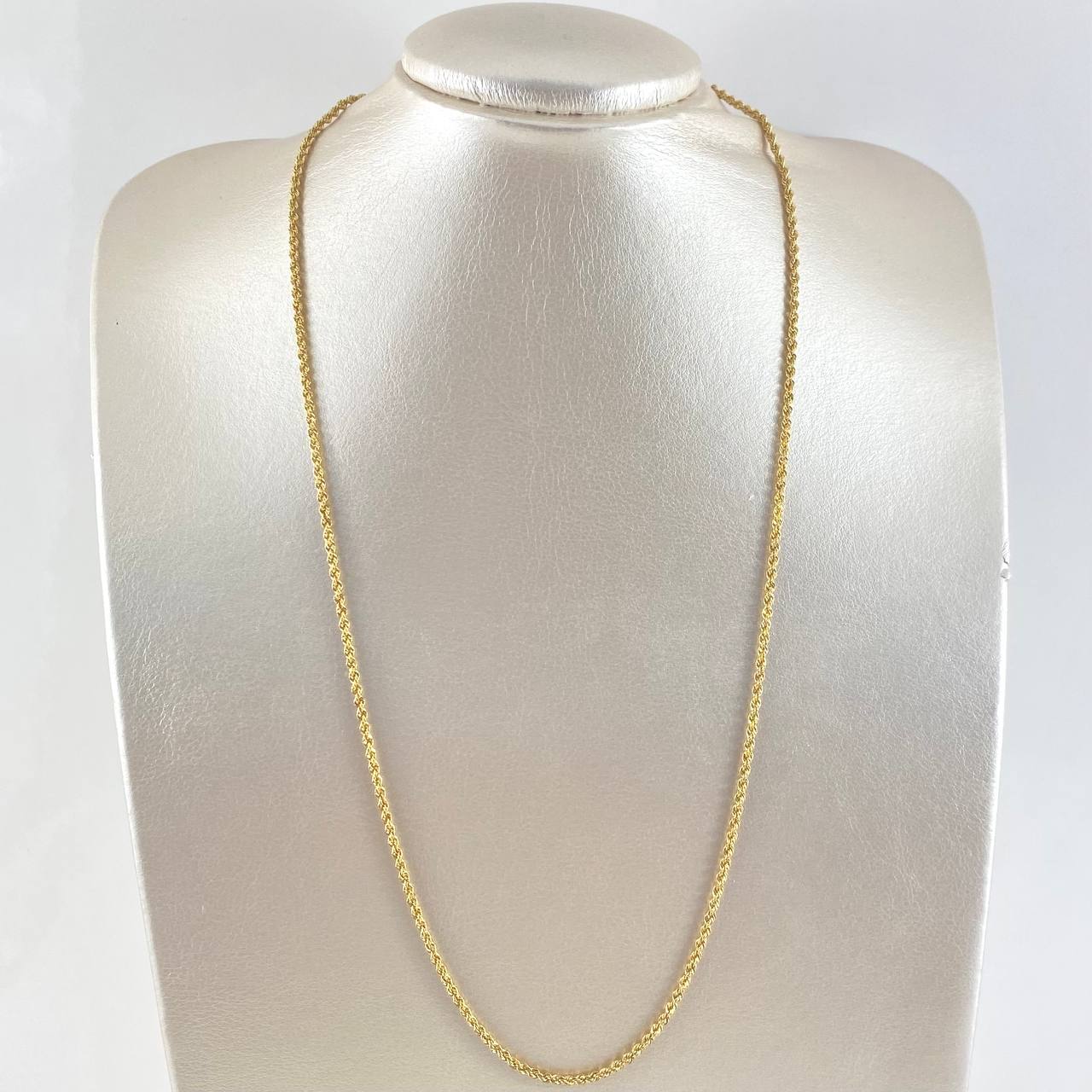 Rope Chain 6.05gr / 23 1/2 in / 2.8mm Yellow Gold +3 18K