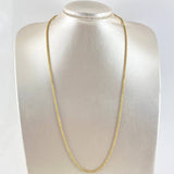 Cadena Lazo 6.7gr / 60cm / 2.5mm Oro Amarillo +3 18K