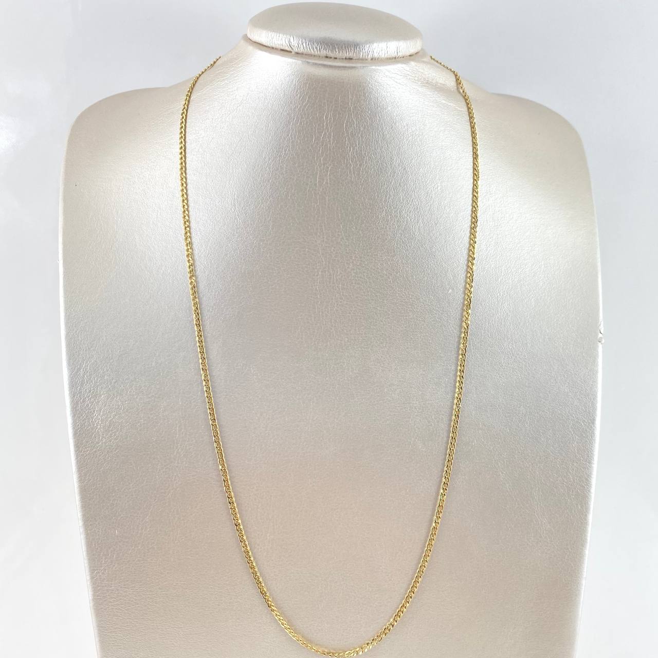 Cuban Links 3.1gr / 60cm / 2.4mm Yellow Gold +0 18K