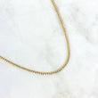 Cadena Cubana 3.15gr / 60cm / 2.4mm Oro Amarillo +0 18K