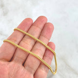 Franco Chain 8.7gr / 23.6in / 18K Gold +3$