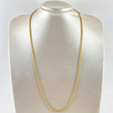 Cadena Franco 8.9gr / 23 1/2 in / 2.12mm Oro Amarillo +3 18K !