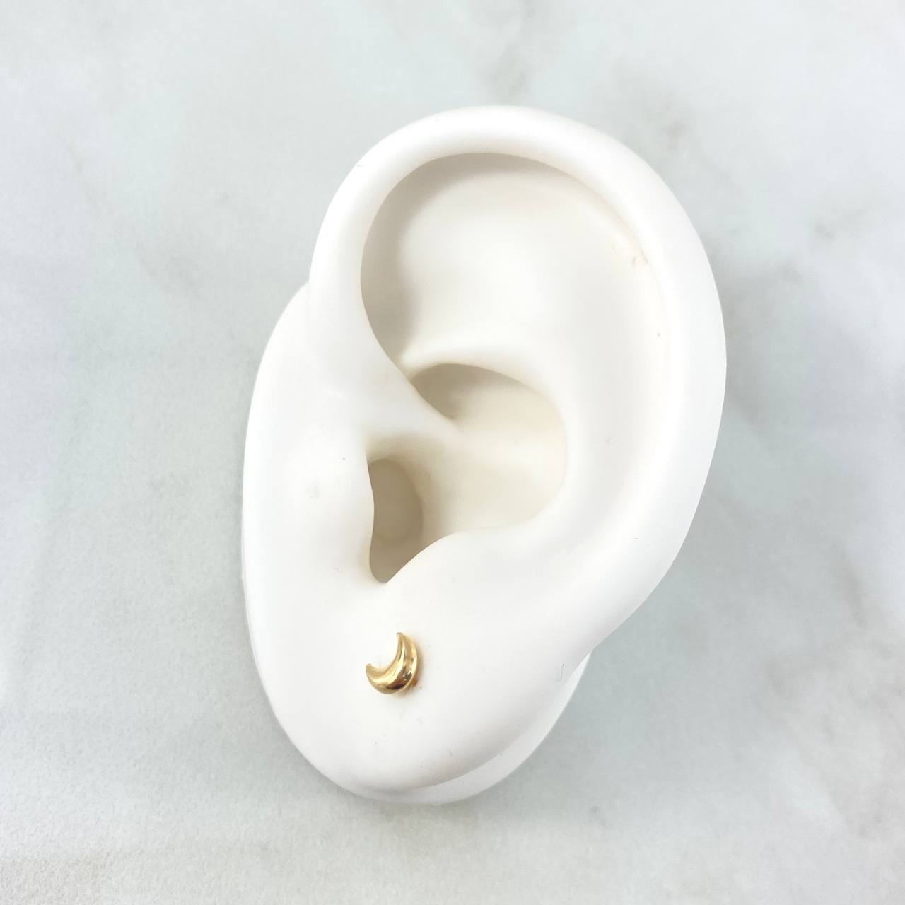 Topos Luna 0.45gr / 5mm Oro Amarillo 18K *