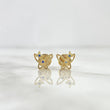 Topos Mariposa Silueta Punteada 0.8gr / 7mm Circones Azules Oro Amarillo