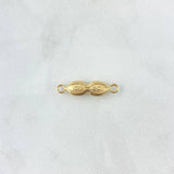 Herraje Ojos De Santa Lucia 0.6gr / 2.3cm / Oro Amarillo 18K ©