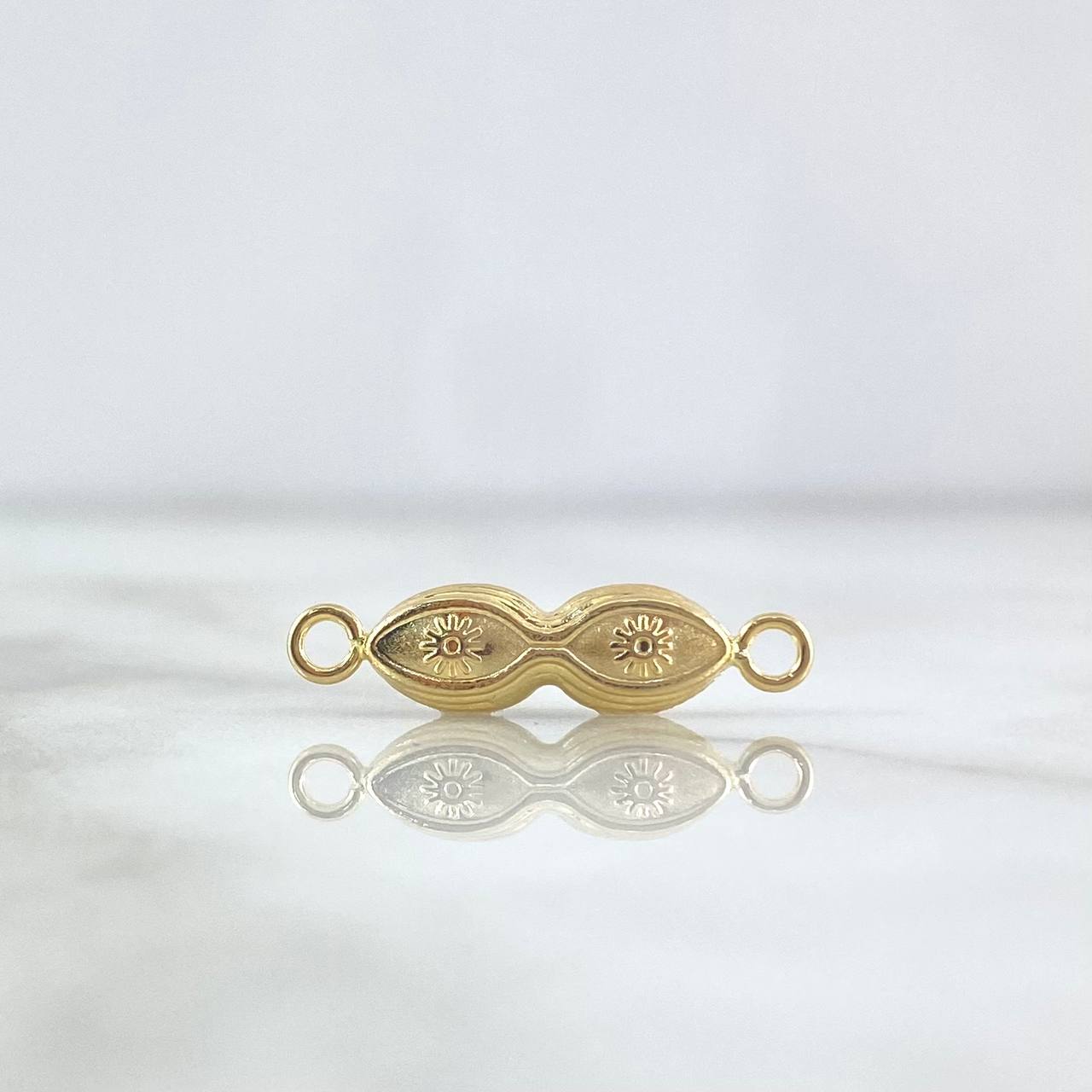 Herraje Ojos De Santa Lucia 0.6gr / 2.2cm / Oro Amarillo 18K