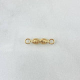 Charm Santa Lucia Eyes 0.25gr / 1.6cm / Stamped Yellow Gold