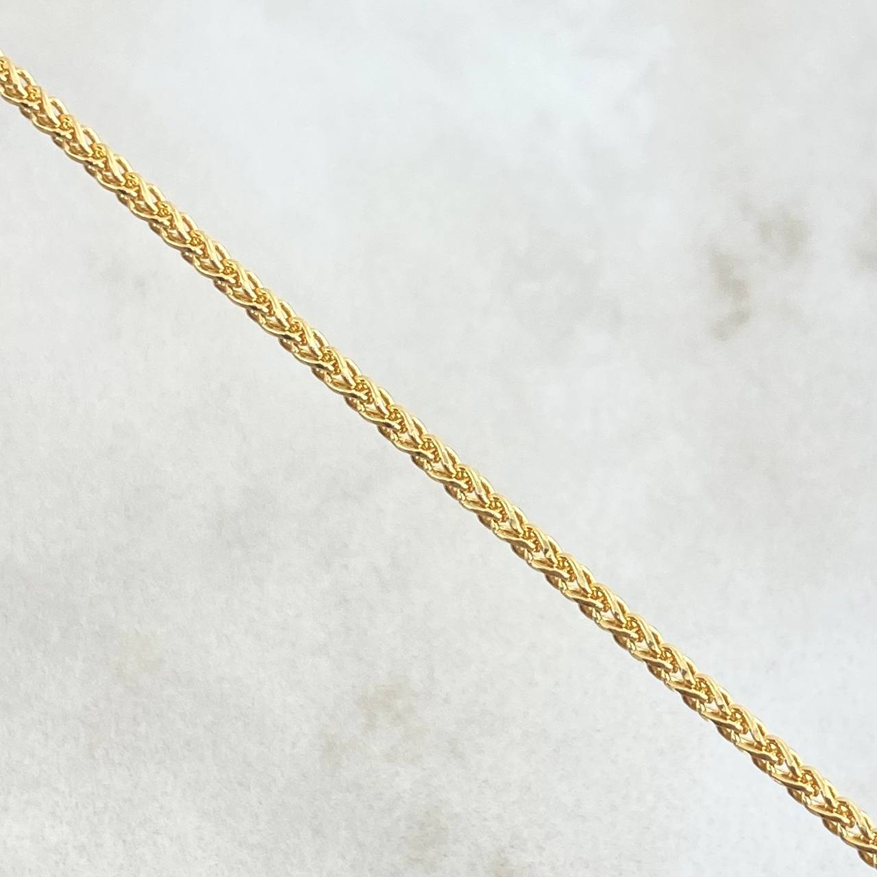 Pulso Franco 2.6gr / 21cm / 1.8mm Oro Amarillo +4 18K