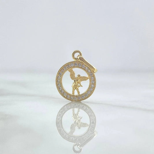 Dije San Gabriel 1.1 g / 3/4 in Oro Amarillo 18K