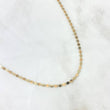 Cadena Plana Espejo 1.75gr / 50cm / 2mm Lisa Tres Oros +3