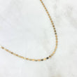 Flat Anchor Chain Mirror 1.65gr / 45cm / 2mm Polished Three Golds +3