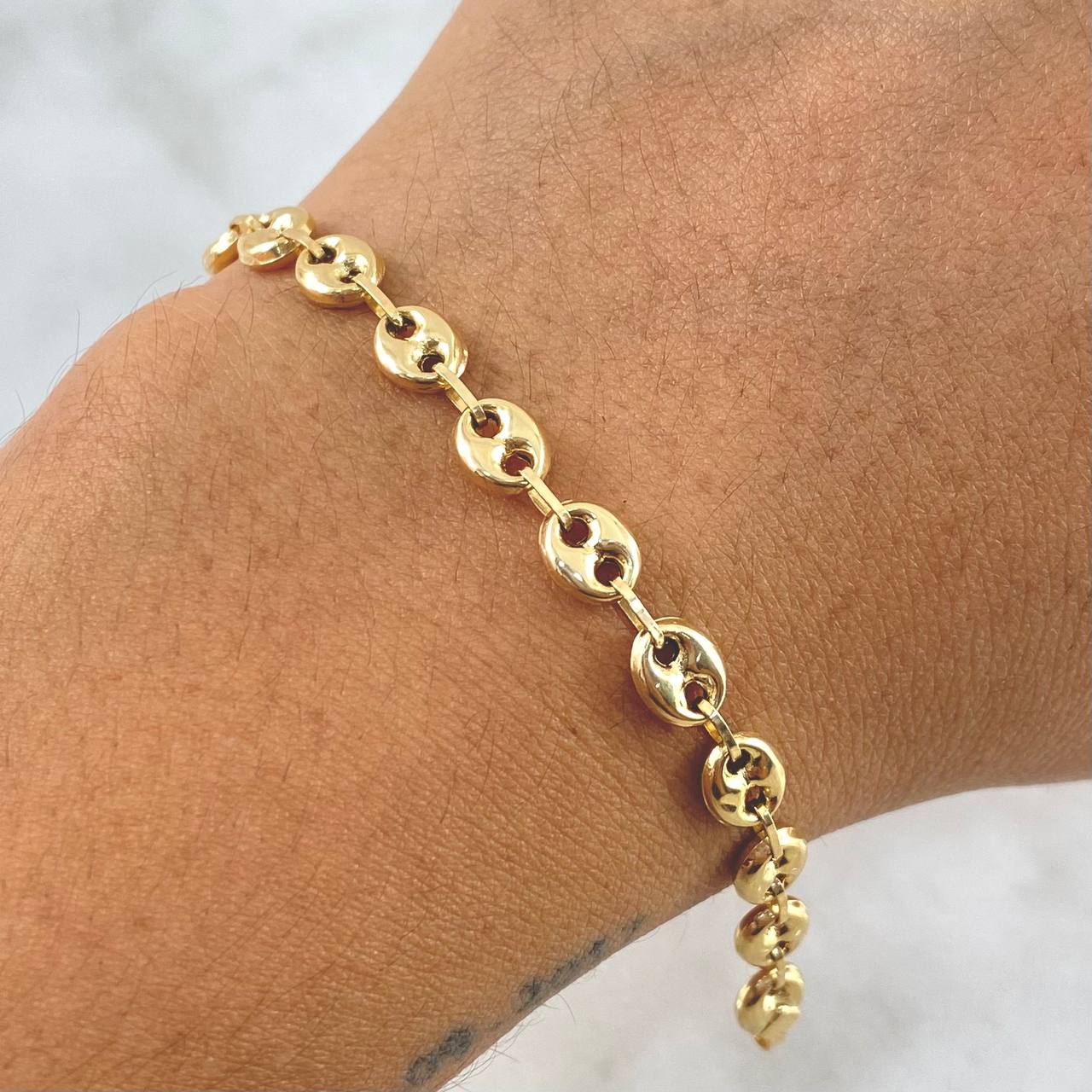 Pulso GC 3.85gr / 7 in / Oro Amarillo 18K ©
