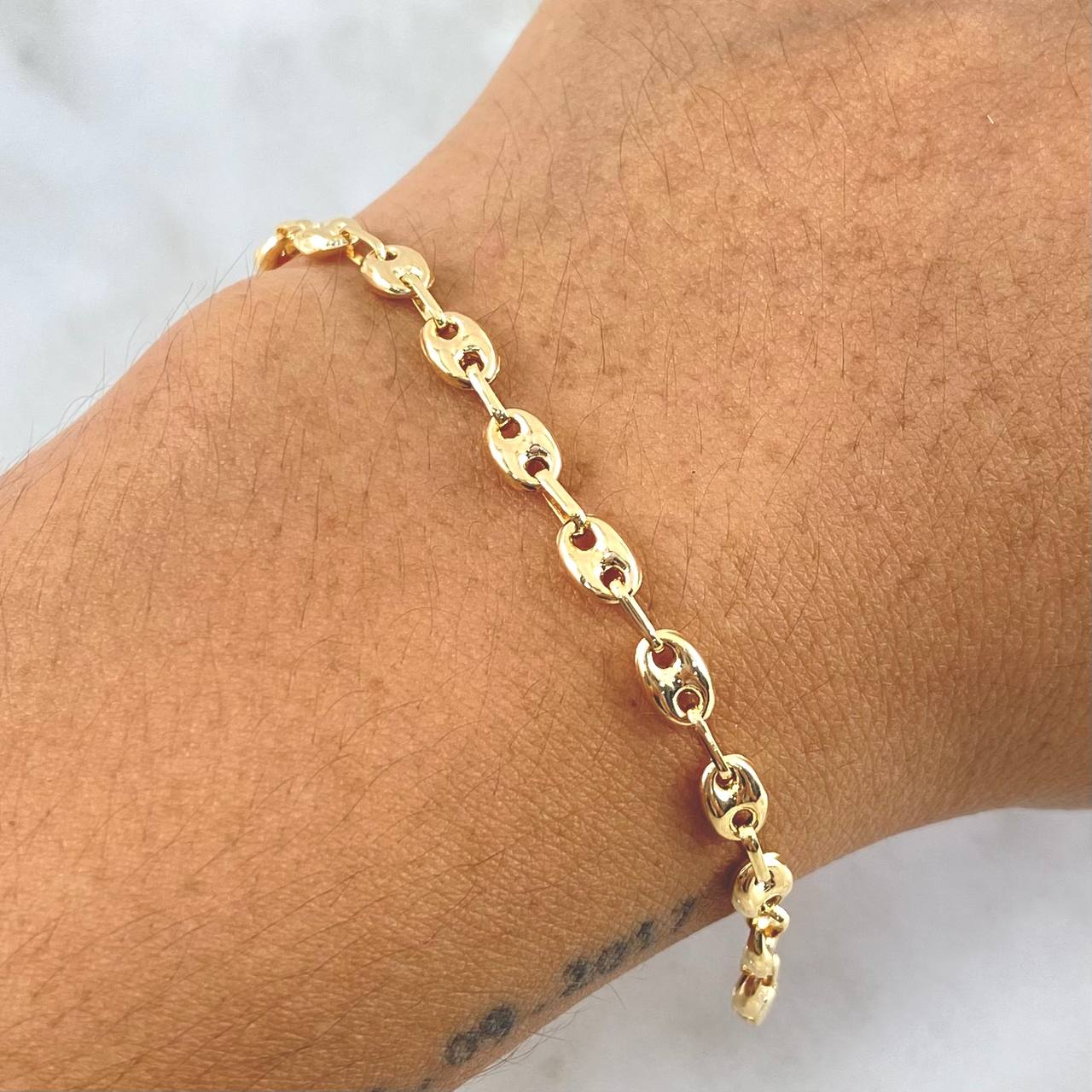 Pulso GC 2.6gr / 7 1/2 in / 4.2mm Oro Amarillo 18K *