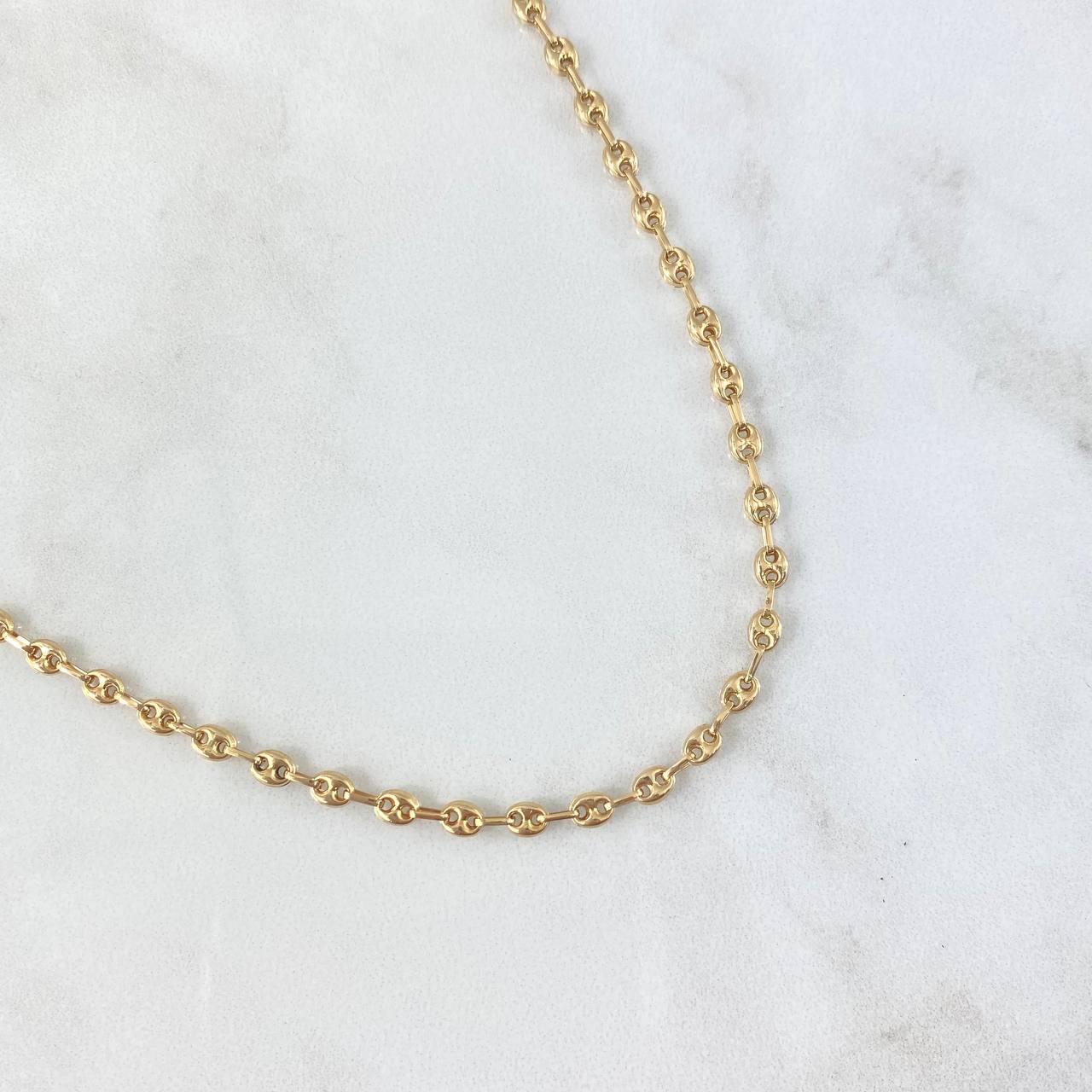 Cadena GC 5.15gr / 17 3/4 in / Oro Amarillo 18K