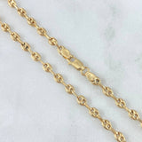 Cadena GC 4.85gr / 45cm-3.1mm Oro Amarillo 18K