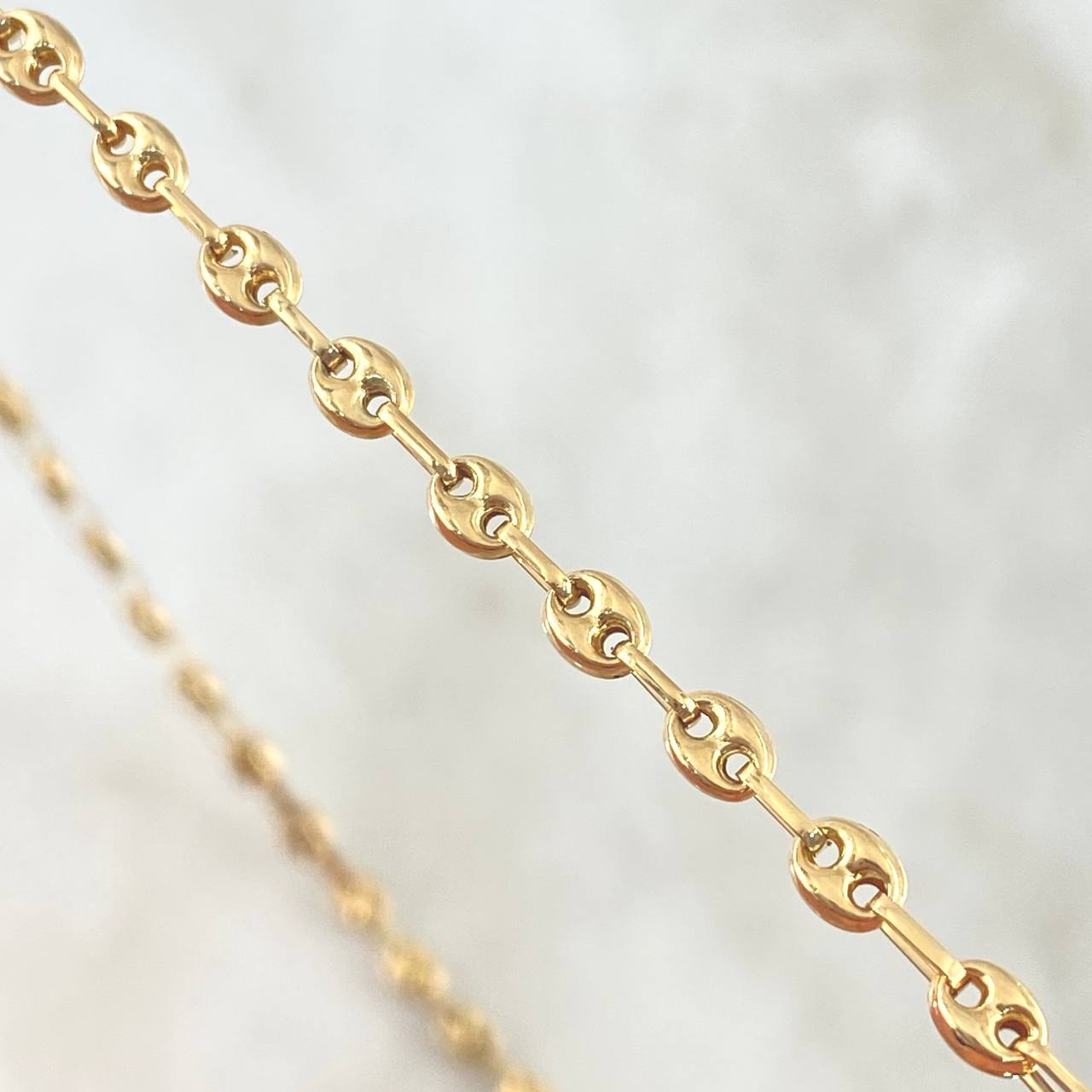 Cadena GC 5.15gr / 17 3/4 in / Oro Amarillo 18K