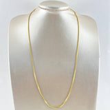 Franco Chain 3.85gr / 23.6in / +3 18K Gold