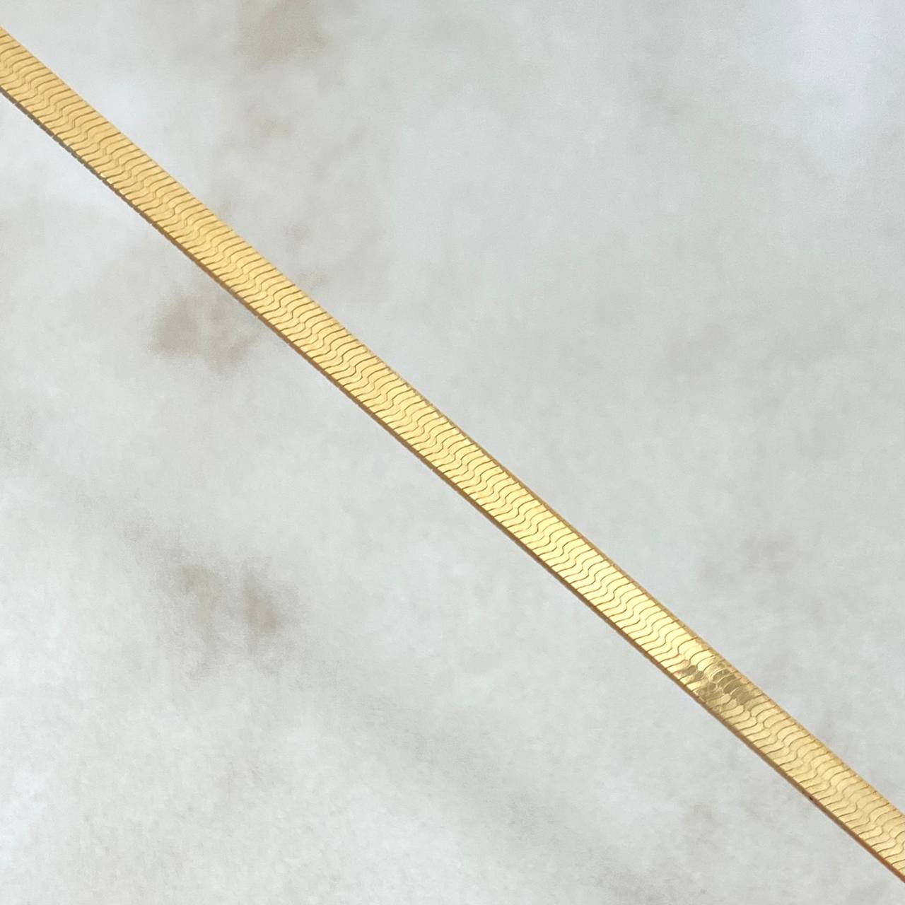 Cadena Espejo 3.8gr / 40cm Oro Amarillo +3