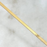Cadena Espejo 3.8gr / 40cm Oro Amarillo +3