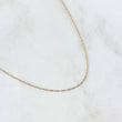Cadena Singapur 1.9gr / 50cm / 1mm Tres Oros +3 ©