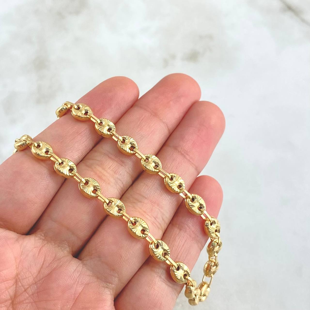 GC Chain 19.3gr / 60cm / 5.5mm Diamond Cut Yellow Gold ©