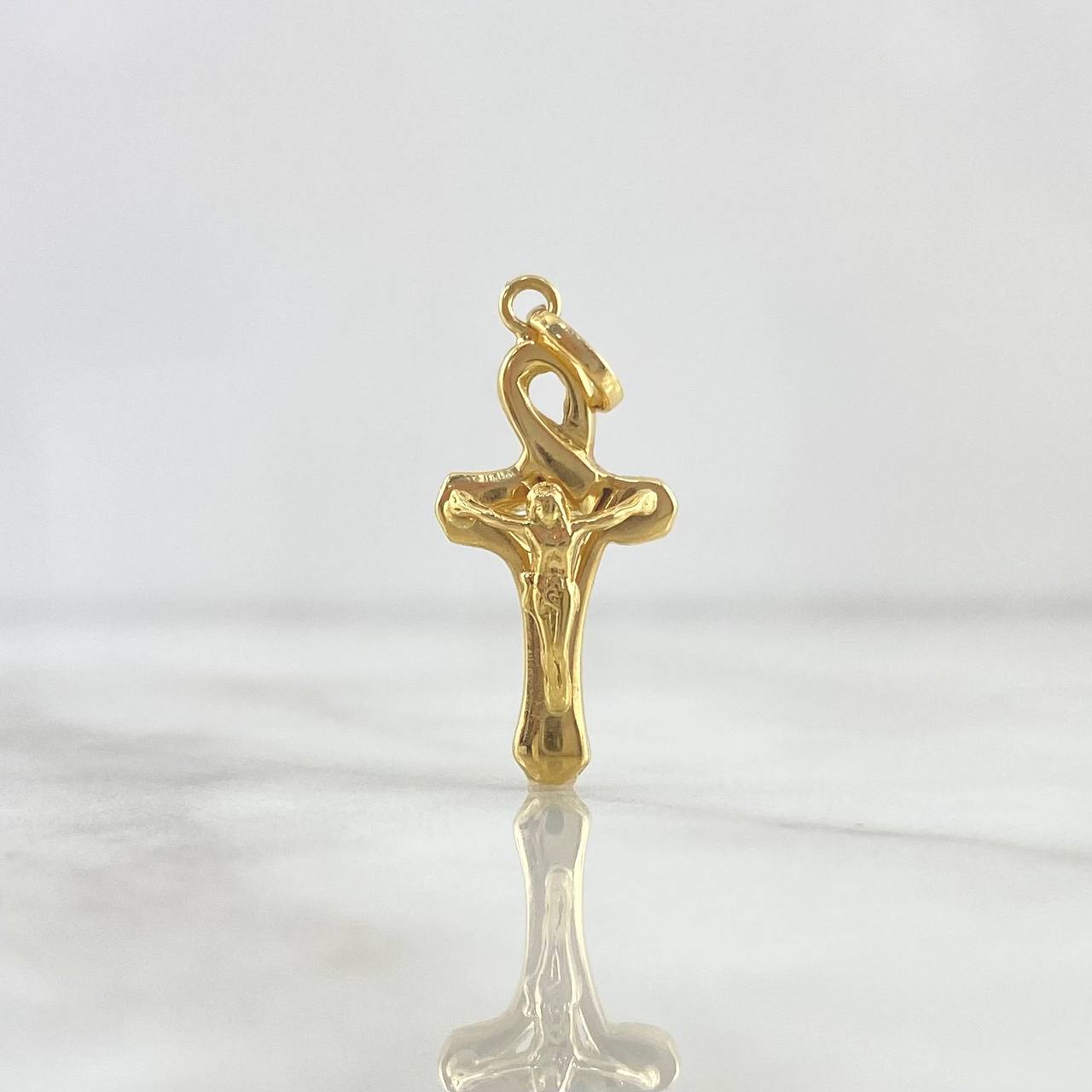 Pendant Cristo Cruz Egipcia 1.95gr / 2.8cm Yellow Gold (Offer)