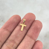 Pendant Letter T 0.35gr / 1.5cm Smooth Yellow Gold