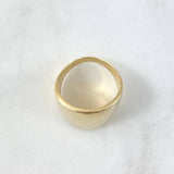 Smooth Ring 10.35gr / Size 8 / Yellow Gold