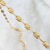Rustic Canotillo Chain 10.3gr / 60cm / 5mm 18K Yellow Gold