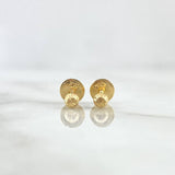 Stud Earrings Bead 0.5gr / 18K Gold ©