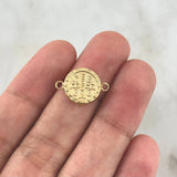 Herraje San Benito  0.65gr / 1.8cm / Oro 18K *