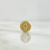 Herraje Virgen Milagrosa 0.4gr / 1/4 in / Oro Amarillo 18K *