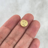 Herraje San Miguel 0.5gr / 1/2 in / Oro Amarillo 18K