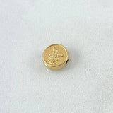 Herraje San Miguel Arcangel 0.4gr / 1/4 in / Oro Amarillo 18K ©