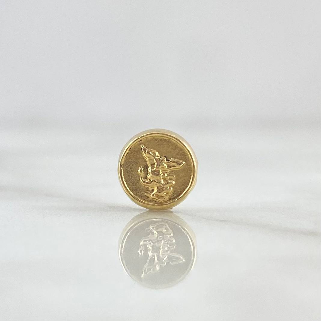 Herraje San Miguel Arcangel 0.4gr / 1/4 in / Oro Amarillo 18K ©