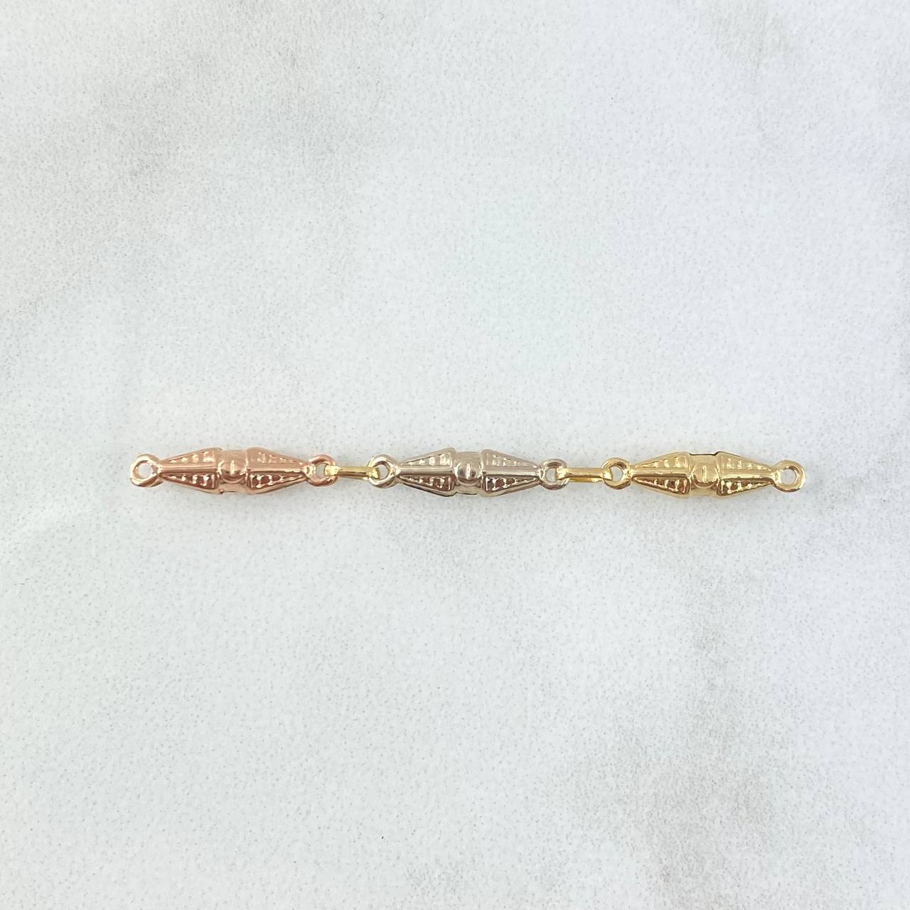 Charm Rustic Scrap Dubai 0.65gr / 4.8cm / 3.5mm Tres Oros 18K ©