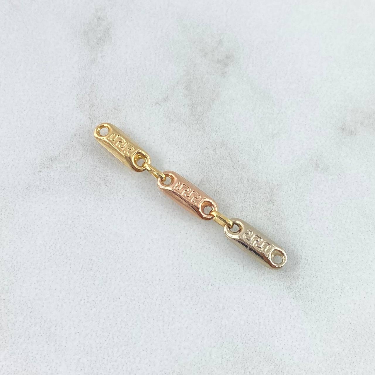 Charm Rustic Tribal Scrap 0.6gr / 3cm / Tres Oros 18K