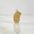 Pendant Virgin Guadalupe Silhouette 0.65gr / 2cm / Matte - Smooth 18K Yellow Gold