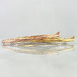 Bracelet Three Twisted Rings 12.2gr / 19cm / 3mm Three Golds +4 18K ©