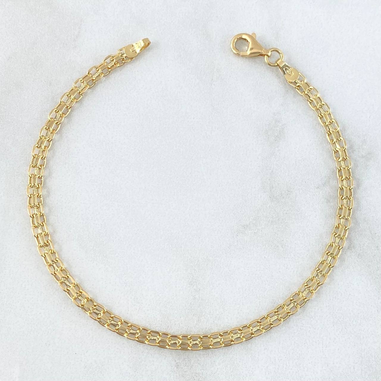 Bracelet 2.2gr / 19cm / 2.8mm Yellow Gold +1 18K *