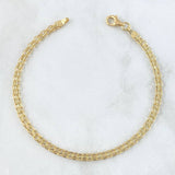 Bracelet 2.2gr / 19cm / 2.8mm Yellow Gold +1 18K *