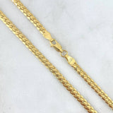 Flat Snake Chain 9.55gr / 23 1/2 in / 18K Gold +3