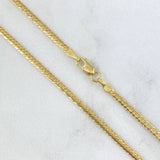 Cadena Serpiente 7.35gr / 50cm / 3mm Oro Amarillo +3 18K ©