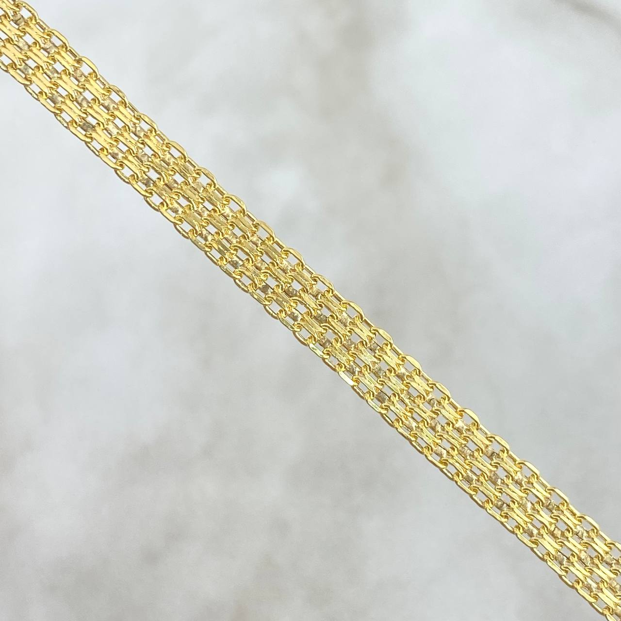 Bismark Chain 15.3gr / 60cm / 5mm Yellow Gold +0 18K *