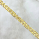 Bismark Chain 15.3gr / 60cm / 5mm Yellow Gold +0 18K *