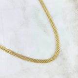 Bismark Chain 15.3gr / 60cm / 5mm Yellow Gold +0 18K *