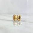 Rustic Charm Spool 2.25 g / 1/4 in 18K Yellow Gold