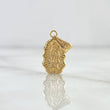 Dije Virgen Guadalupe Silueta 0.65gr / 2mm Mate - Liso Oro Amarillo 18K ©
