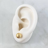 Topos Bola Diamnatada 1.1 g / in / 8 mm Oro Amarillo 18K