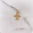 Dije Avión 2.75 g / 1 in Oro Amarillo 18K